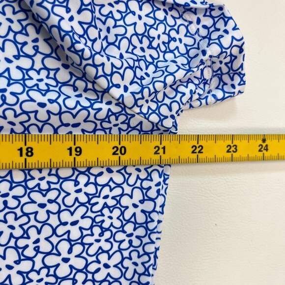 NWOT Redvanly Polo Shirt Mens Blue Lavender Golf Active Tech Size S - Picture 11 of 13